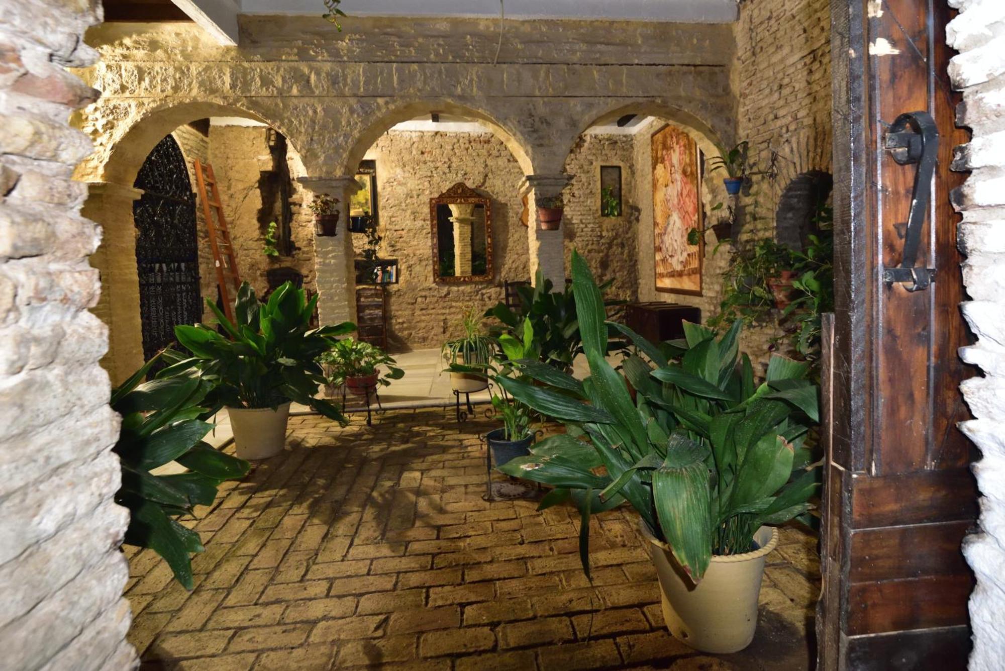 Casa Tenorio Barrio De Santa Cruz Siviglia Esterno foto